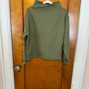 Dudley Stephens Olive Green Pullover